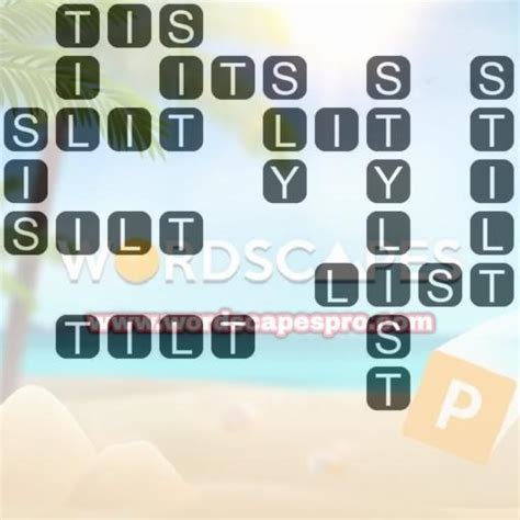 Wordscapes Level 1053, Climb 13.